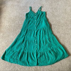 Universal thread tiered maxi dress